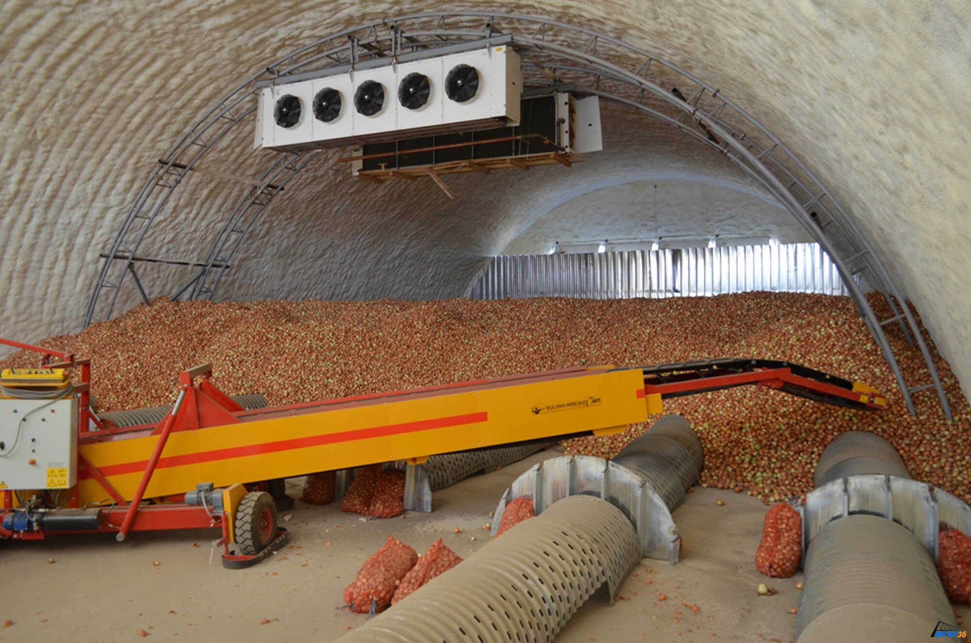 Построить арочный ангар под хранение картофеля в Москве, ГК "Ангар 36"